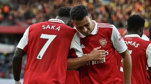 Saka và Martinelli, từ cảm hứng tới vấn đề của Arsenal