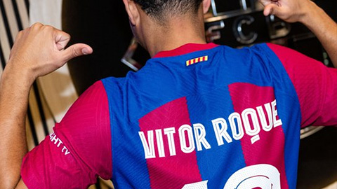 Vitor Roque mang số áo cũ của Messi, sẵn sàng ra mắt ở trận gặp Las Palmas