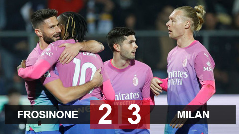 Jovic ghi bàn muộn, Milan giành trọn 3 điểm