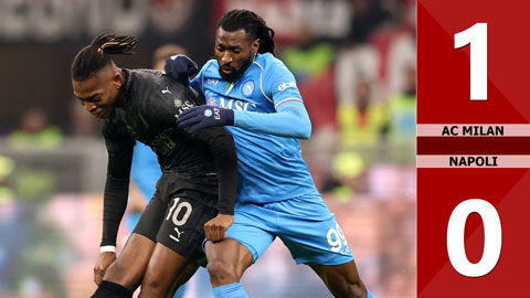 VIDEO bàn thắng AC Milan vs Napoli: 1-0 (Vòng 24 Serie A 2023/24)
