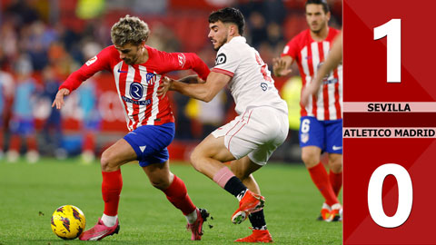VIDEO bàn thắng Sevilla vs Atletico Madrid: 1-0 (Vòng 24 La Liga 2023/24)