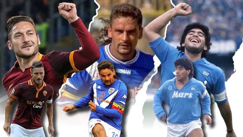 Totti, Baggio, Maradona và 10 cầu thủ vĩ đại được treo số áo thi đấu sau khi giải nghệ
