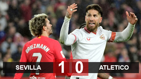 Kết quả Sevilla vs Atletico: Lung lay Top 4