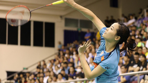 Tay vợt Nguyễn Thuỳ Linh ngược dòng vào chung kết giải cầu lông Đức mở rộng 2024