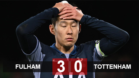 Kết quả Fulham vs Tottenham: Thất bại khó tin