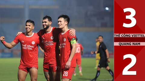 VIDEO bàn thắng Thể Công Viettel vs Quảng Nam: (Vòng 14 V.League 2023/24)