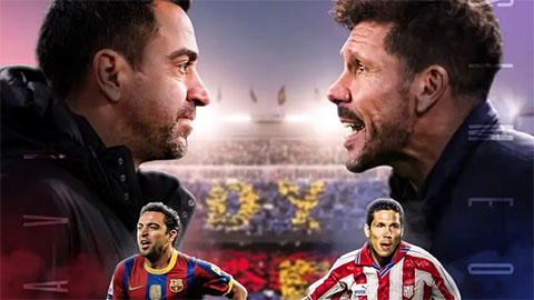 Có Xavi và Simeone, ‘đại chiến’ Barca vs Atletico thêm hấp dẫn