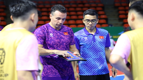 ĐT futsal Việt Nam được bố trí tập làm quen nhà thi đấu chính thức Hua Mark