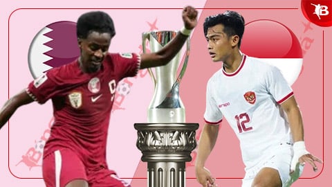22h30 ngày 15/4: U23 Qatar vs U23 Indonesia