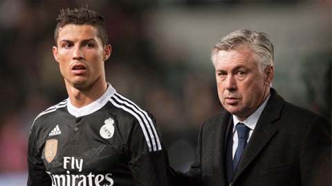 Cách Ancelotti ‘lừa’ Ronaldo đổi vị trí ở Real Madrid